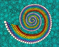 Spirale petrol - Original